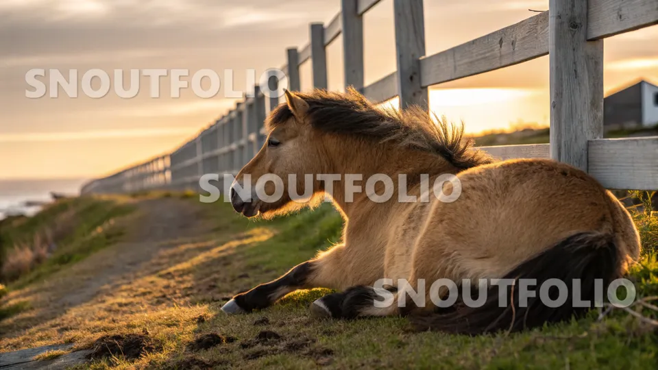 Noble Stride of the Sandalwood Pony