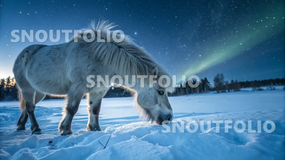 Curious Aura of the Moonfrost Pony