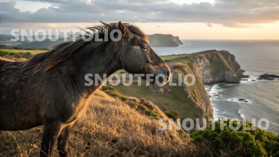 Bright Presence of the Miyako Pony