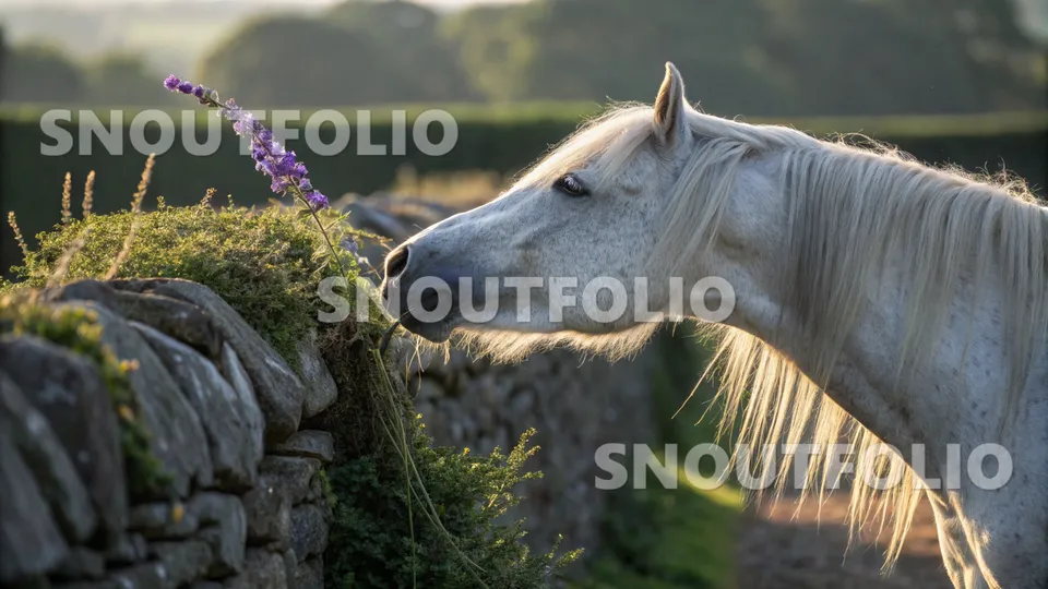 Calm Gaze of the Mistveil Pony