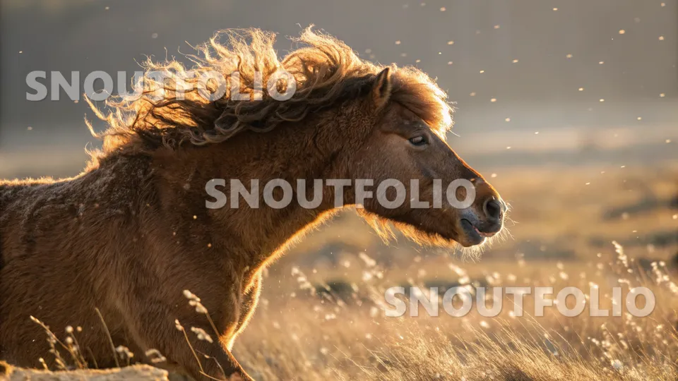 Bold Aura of the Bashkir Pony