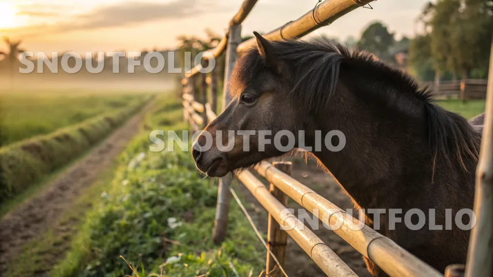 Gentle Aura of the Java Pony