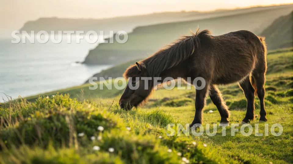 Elegant Wanderer of the Yonaguni Pony