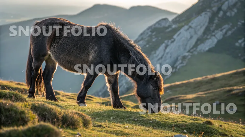 Lively Presence of the Asturcón Pony