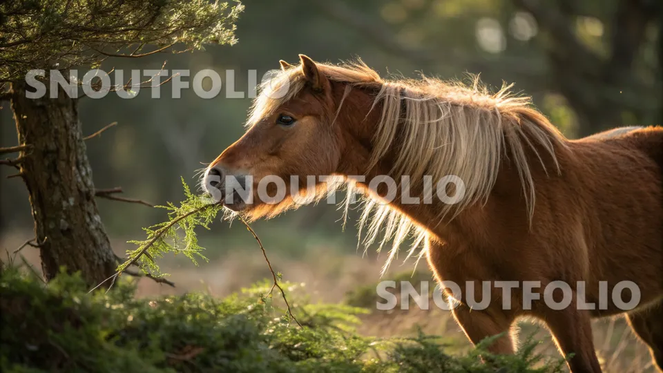 Gentle Wanderer of the New Forest Pony