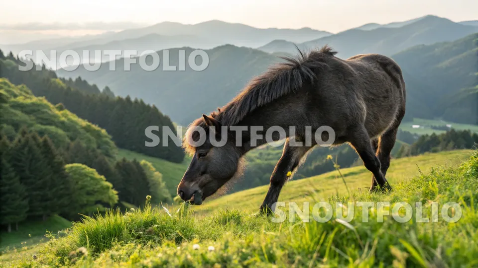 Radiant Memory of the Kiso Pony