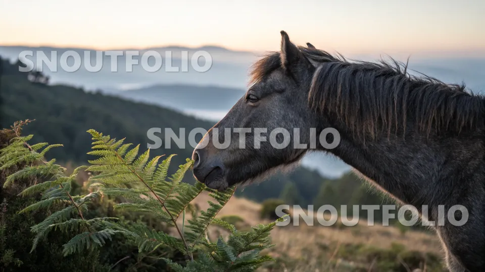 Silent Charm of the Corsican Pony