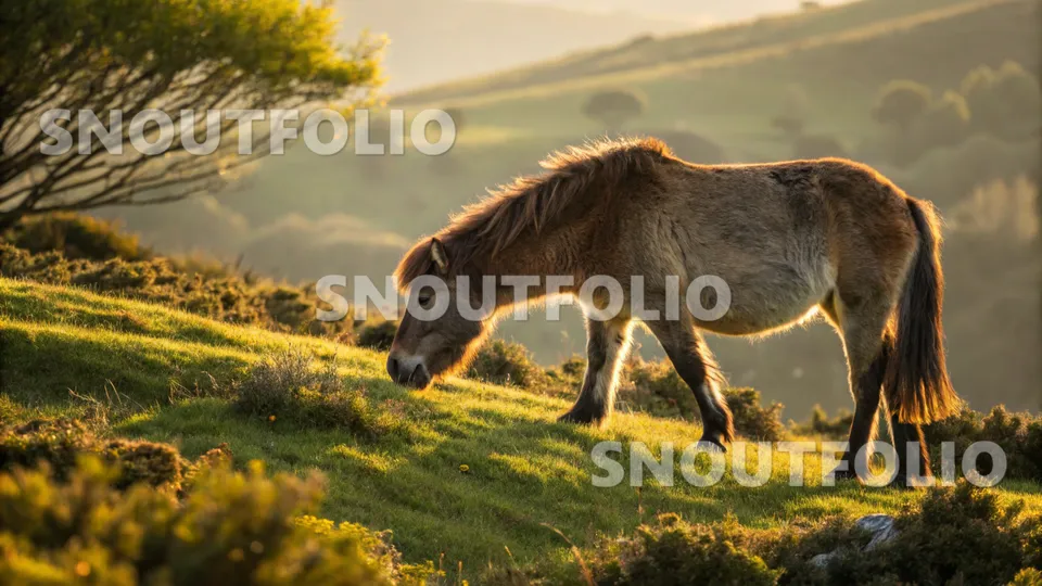 Serene Spark of the Sardinian Pony