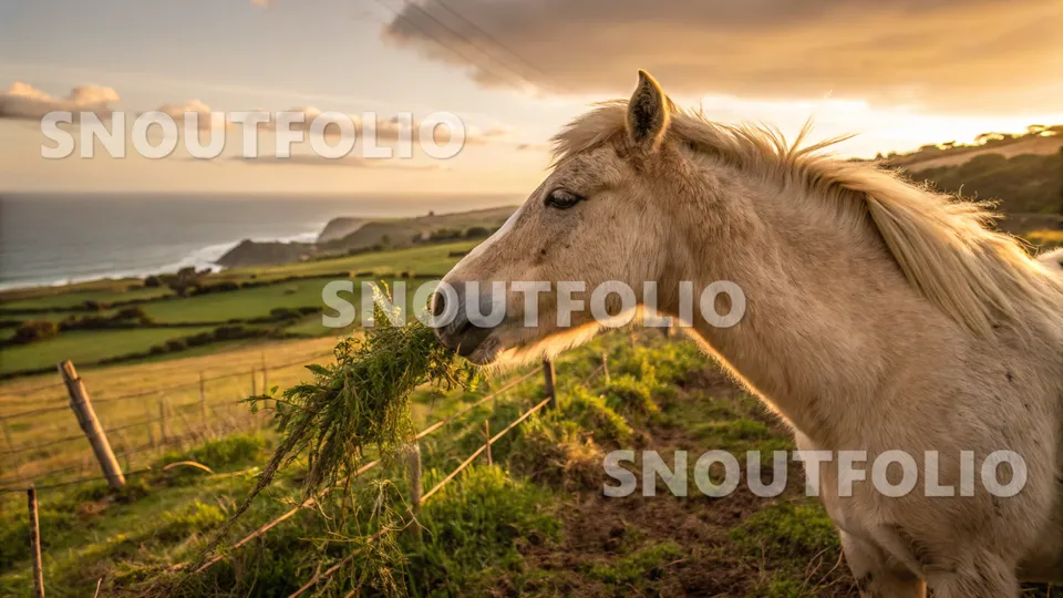 Majestic Glimpse of the Bali Pony