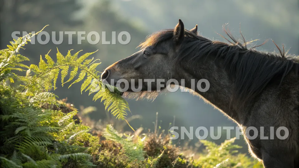 Noble Sight of the Lijiang Pony