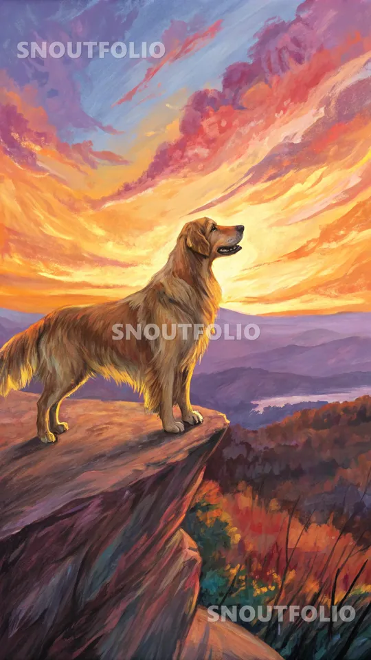 Quiet Essence of the Golden Retriever