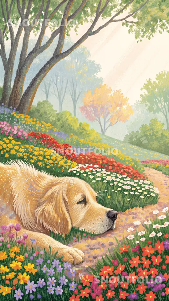 Quiet Echo of the Golden Retriever