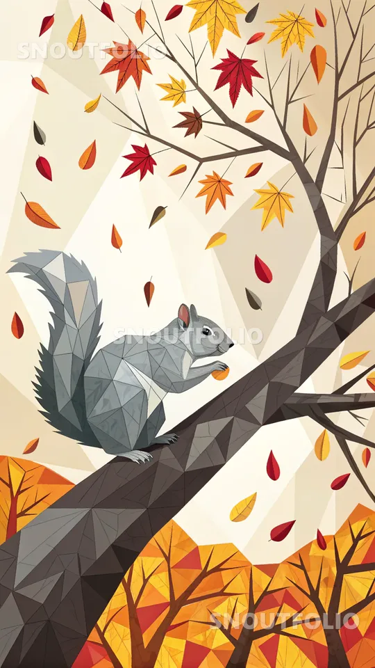 Bright Charm of the Gray Squirrel