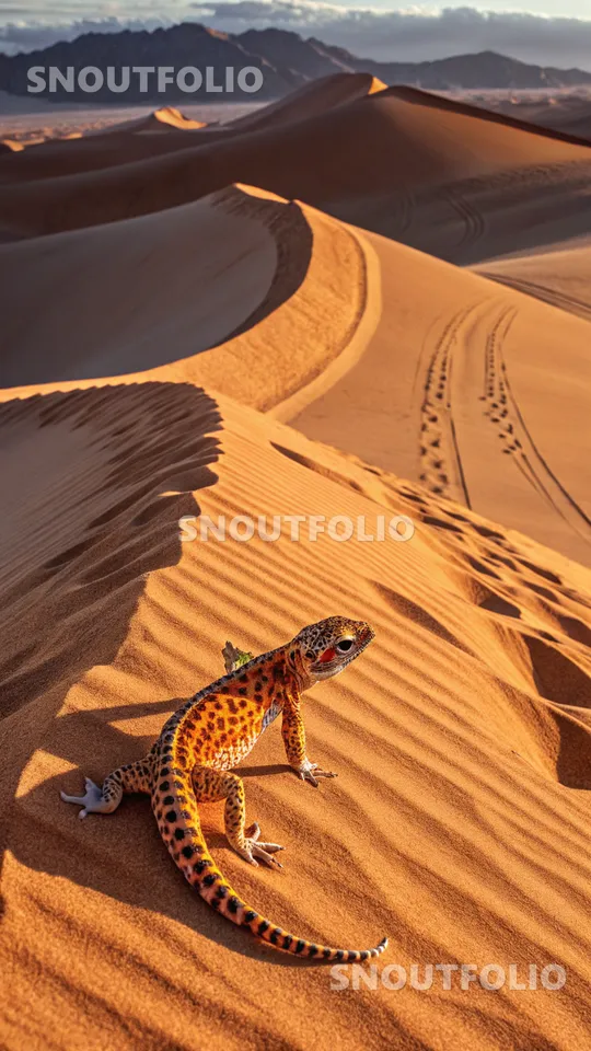 Lively Wanderer of the Leopard Gecko