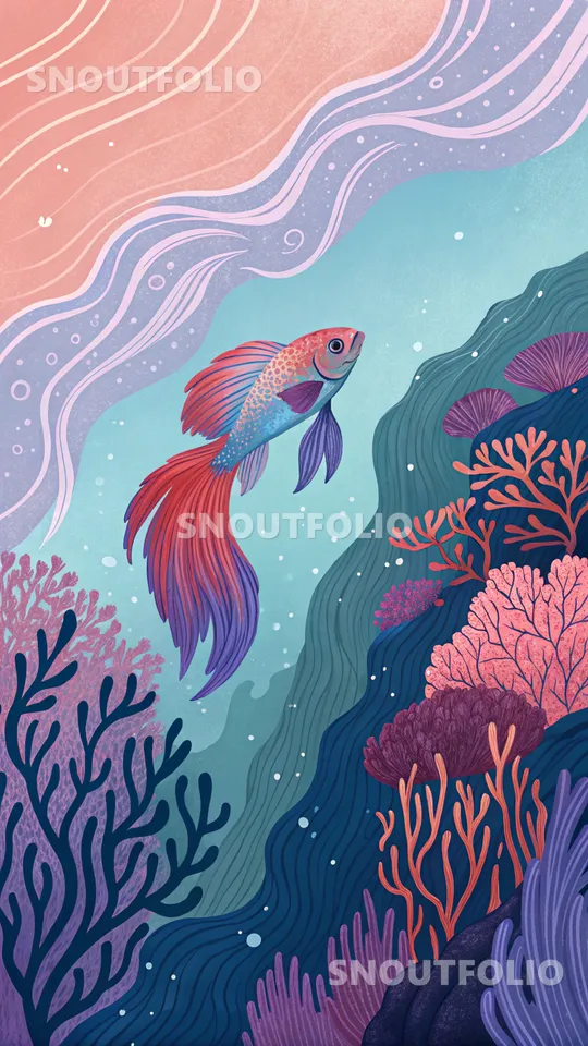Loyal Echo of the Betta Fish