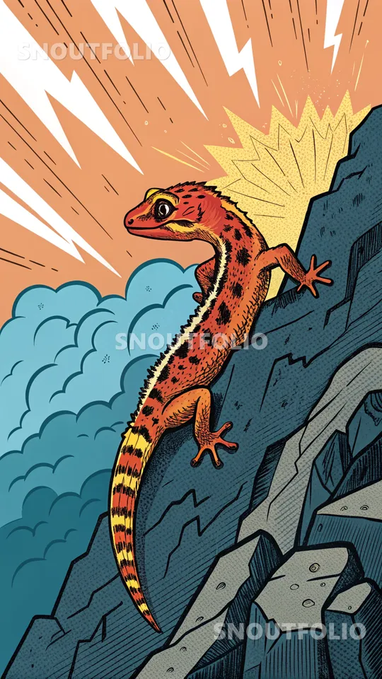 Cheerful Whisper of the Leopard Gecko