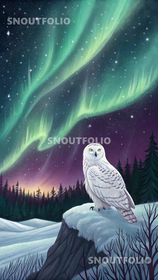 Bright Companion of the Snowy Owl