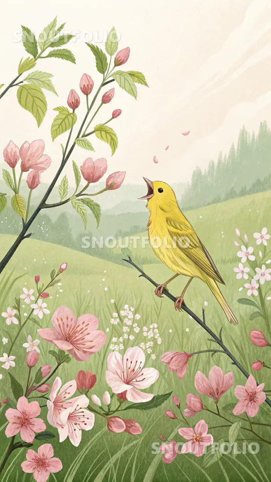 Majestic Echo of the Canary