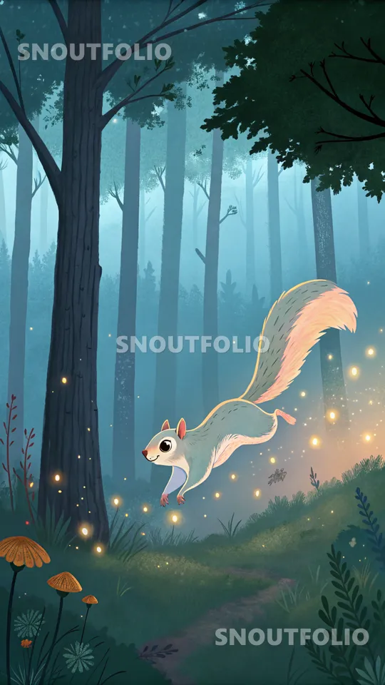 Elegant Whiff of the Flying Squirrel