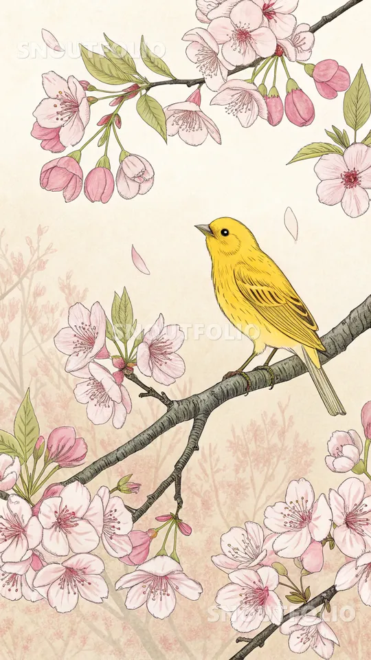 Silent Stride of the Canary