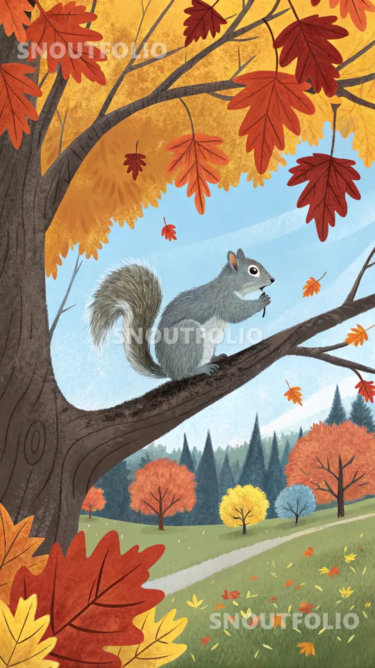 Wild Memory of the Gray Squirrel
