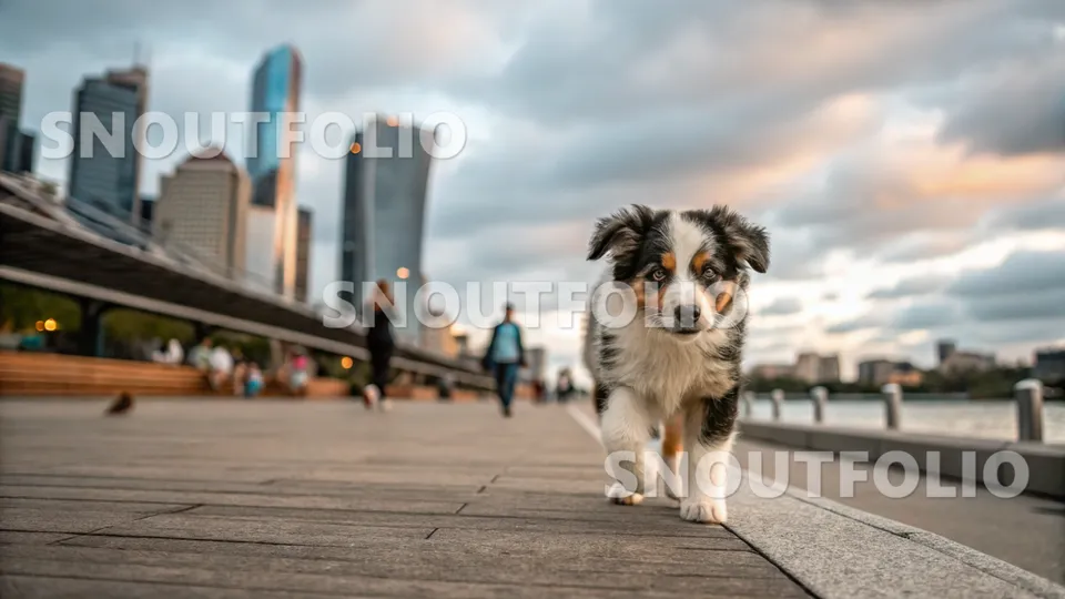 Wild Presence of the Australian Shepherd