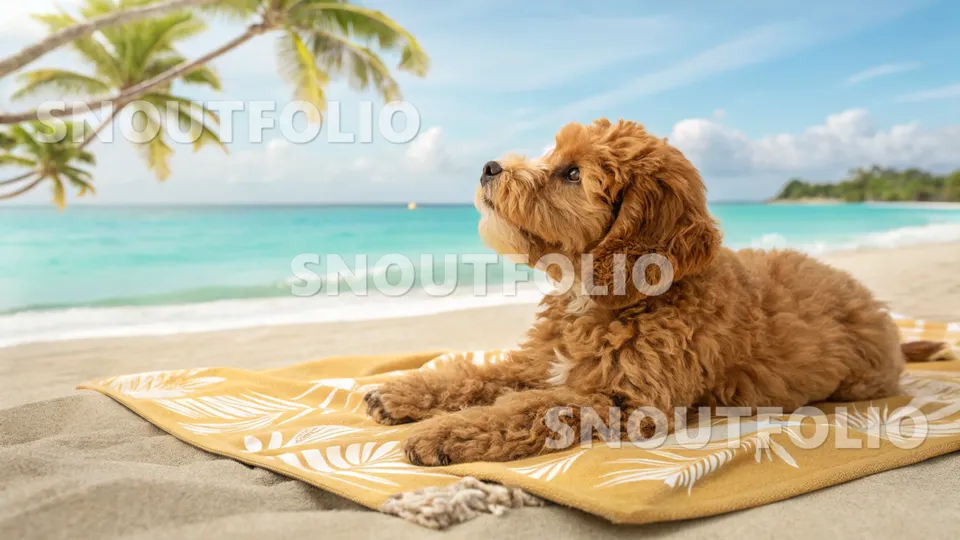 Serene Companion of the Cavapoo