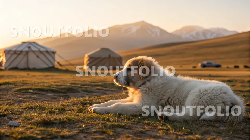 Calm Essence of the Central Asian Shepherd Dog