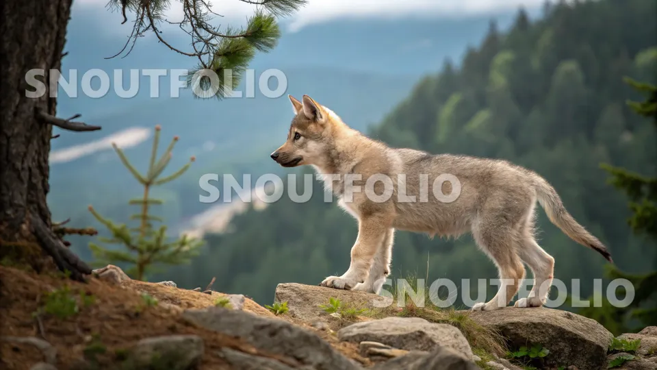 Majestic Sight of the Czechoslovakian Wolfdog