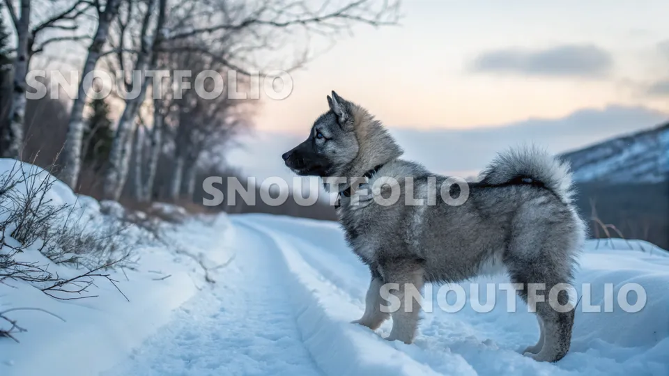 Bright Companion of the Norwegian Elkhound