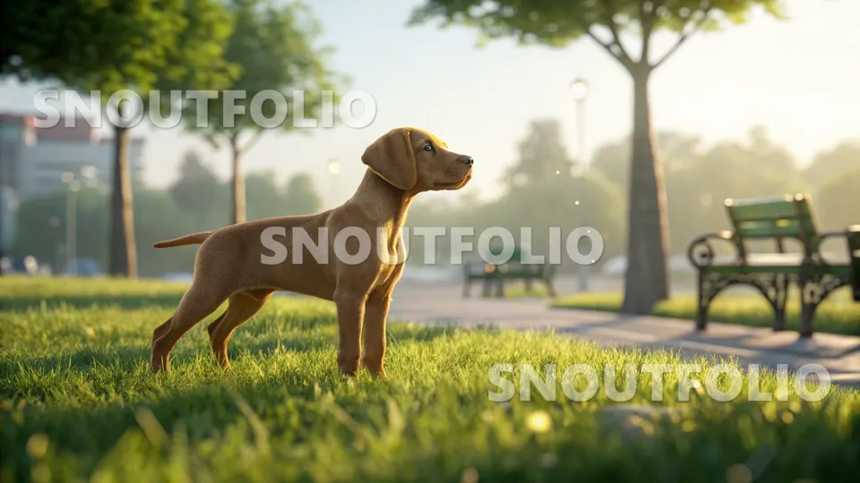 Playful Wanderer of the Vizsla