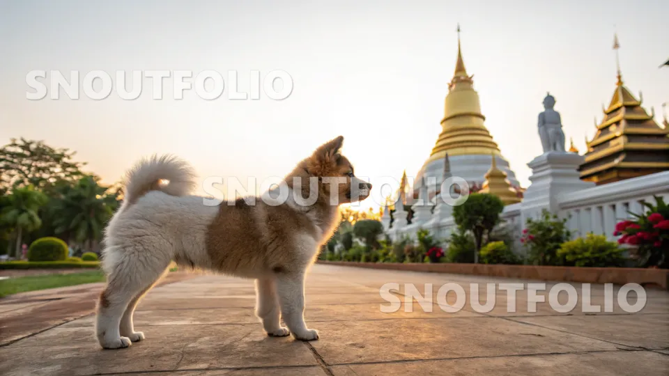 Silent Whimsy of the Thai Bangkaew Dog