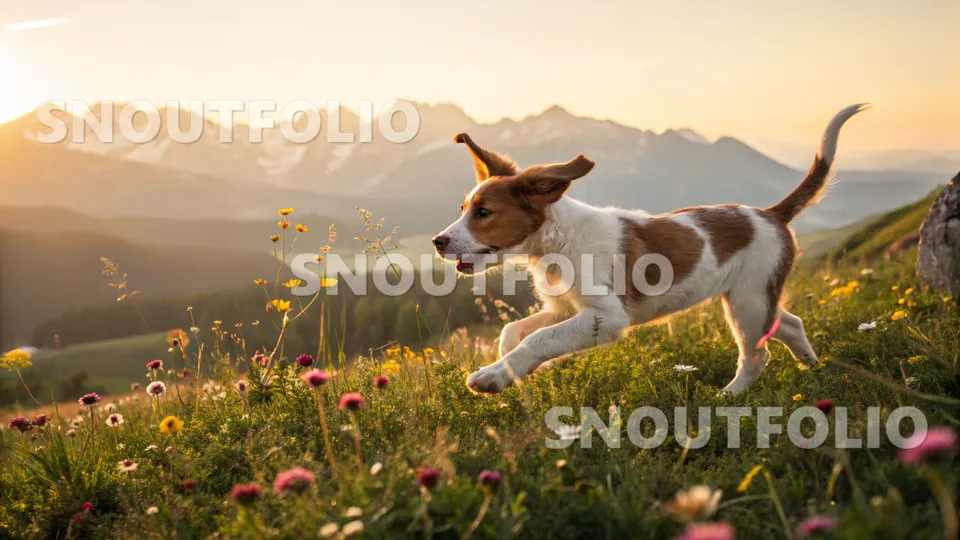 Cheerful Aura of the Tyrolean Hound