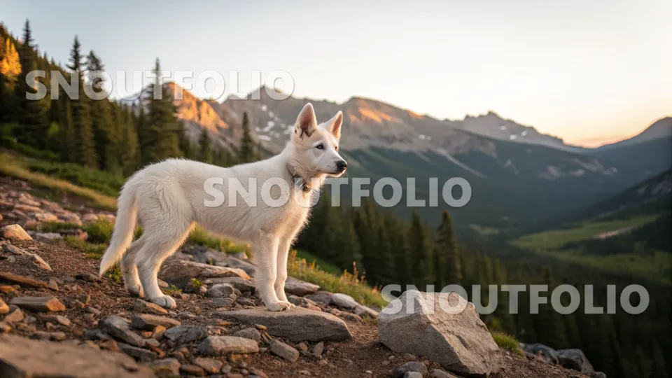 Golden Echo of the White Shepherd
