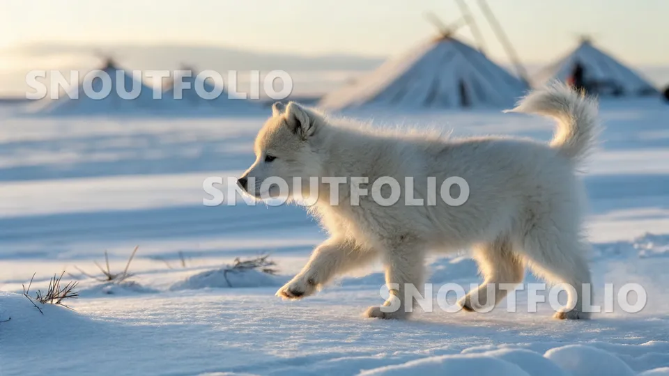 Wild Memory of the Yakutian Laika