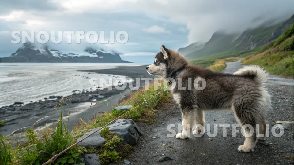 Bold Glimpse of the Alusky