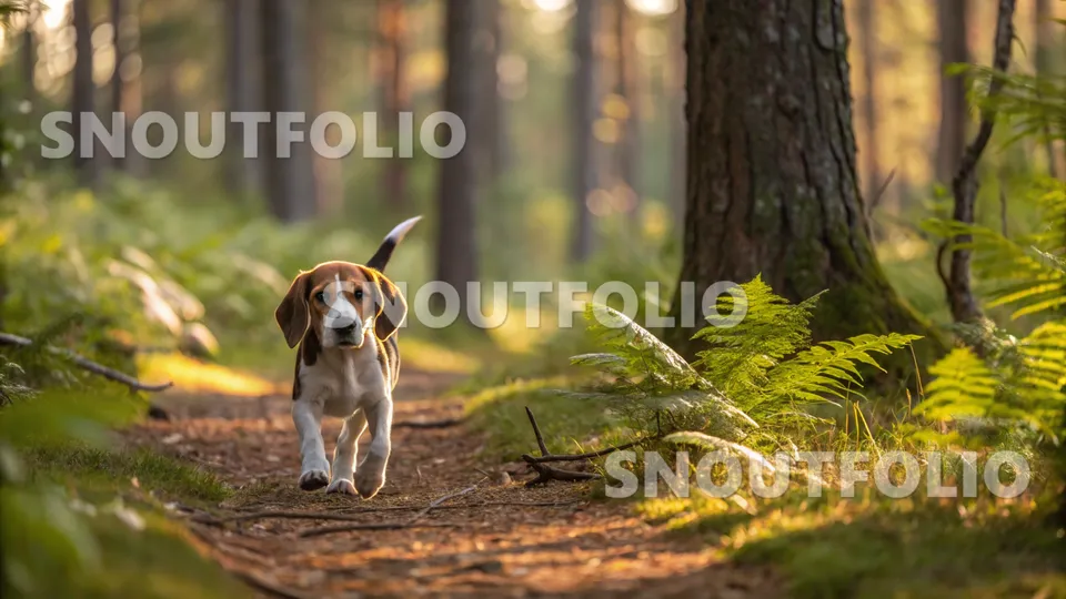 Bold Presence of the Estonian Hound