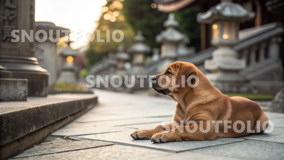 Elegant Spirit of the Tosa Inu