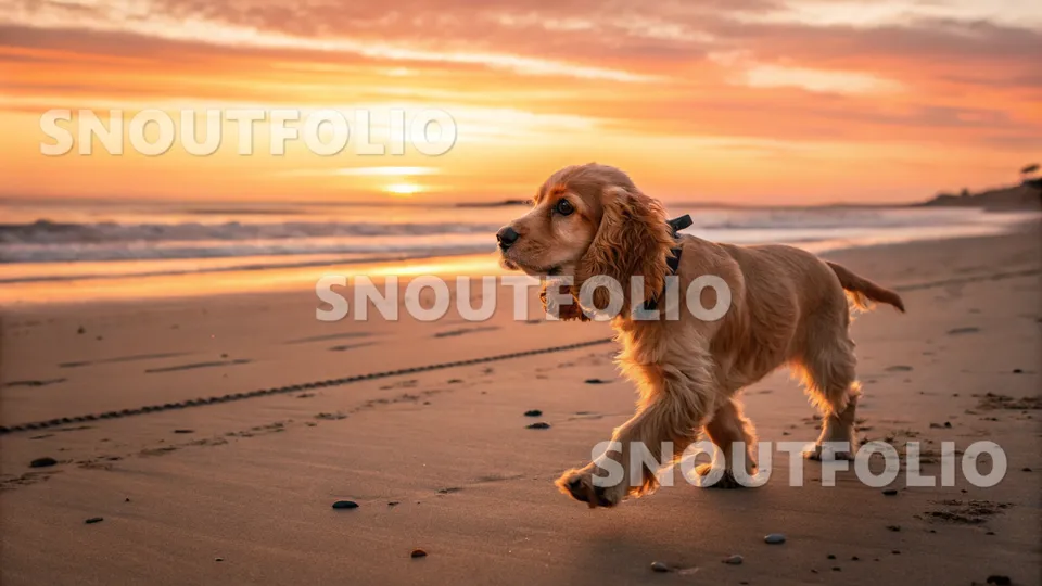 Radiant Sight of the Cocker Spaniel
