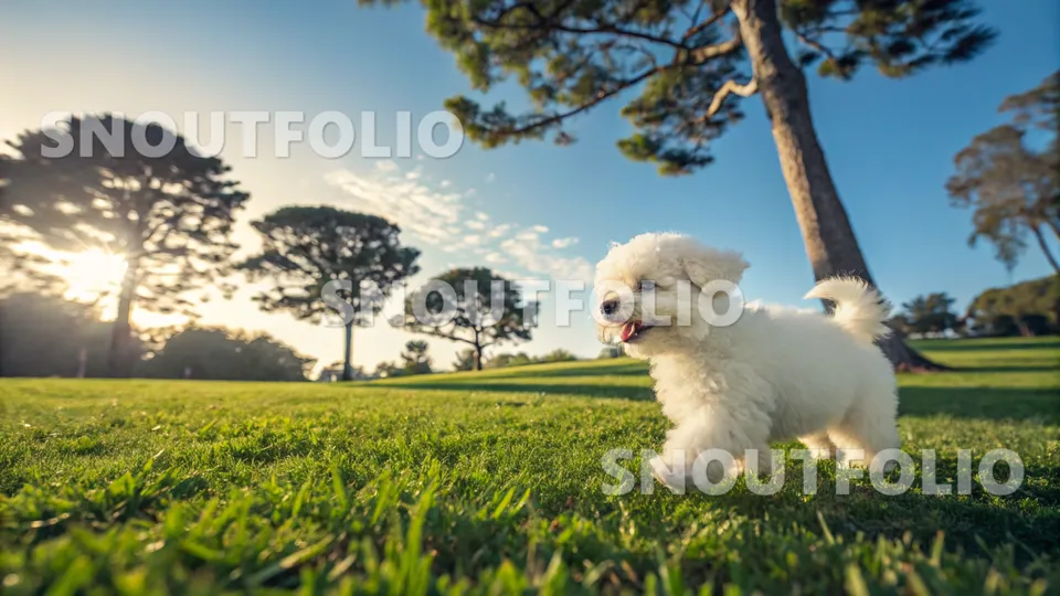 Cheerful Sight of the Bichon Frise