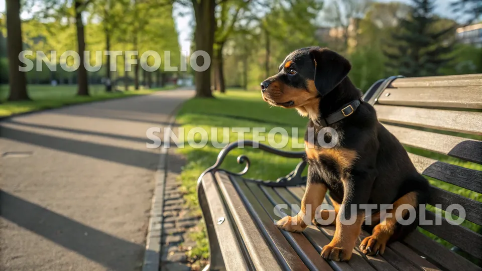 Playful Spirit of the Rottweiler