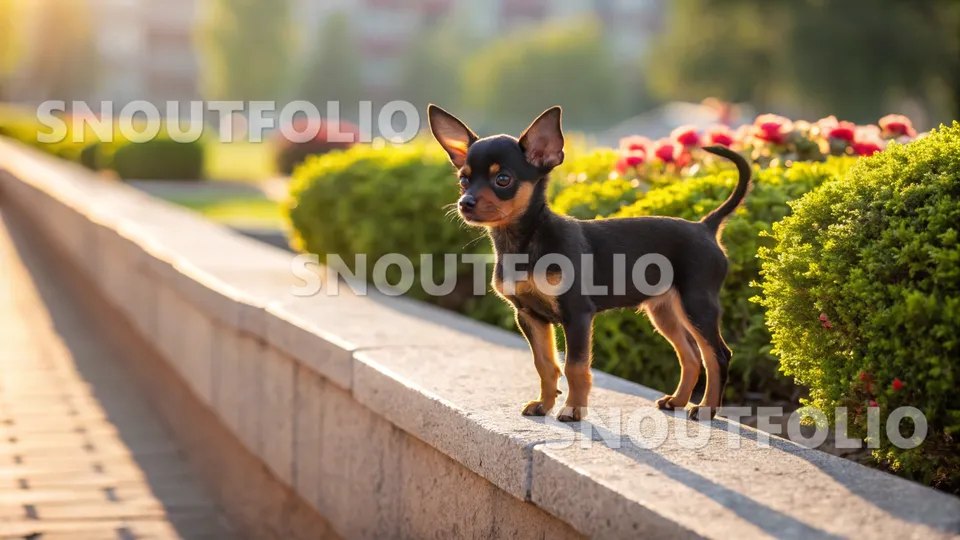 Golden Aura of the Miniature Pinscher