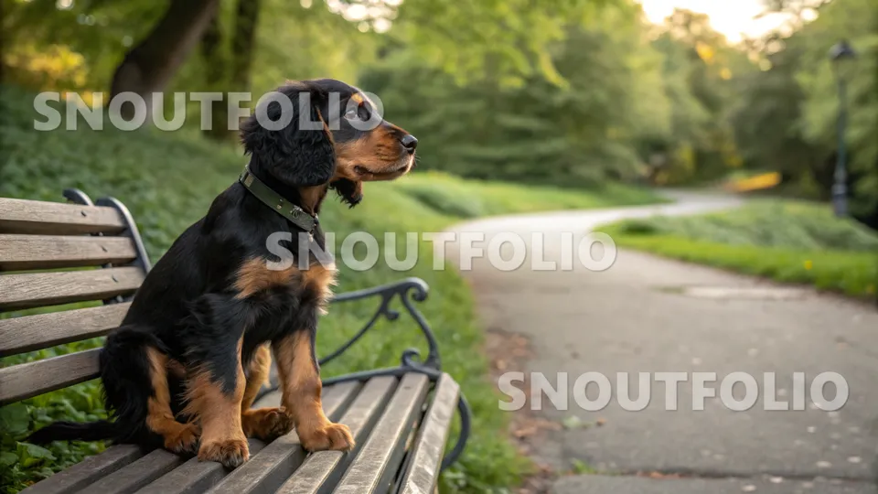 Bold Essence of the Gordon Setter