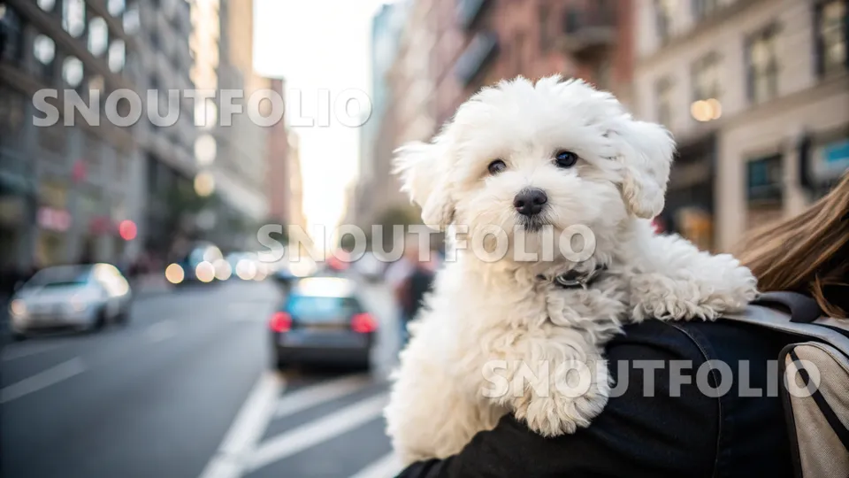 Serene Glimpse of the Bichon Frise