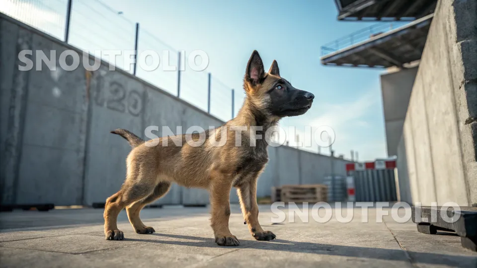 Majestic Charm of the Belgian Malinois