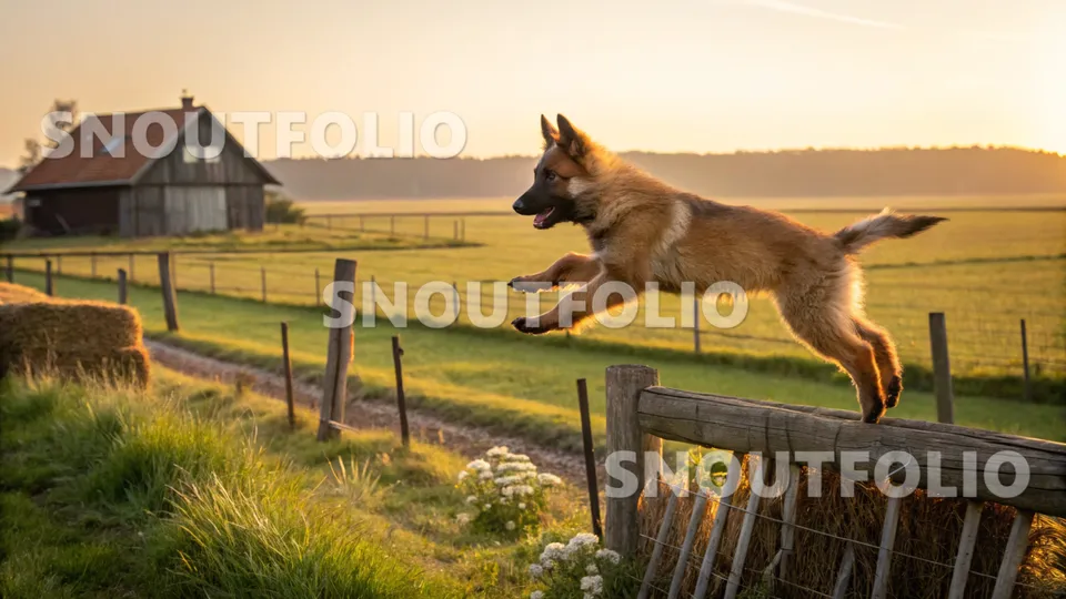 Curious Flare of the Belgian Tervuren