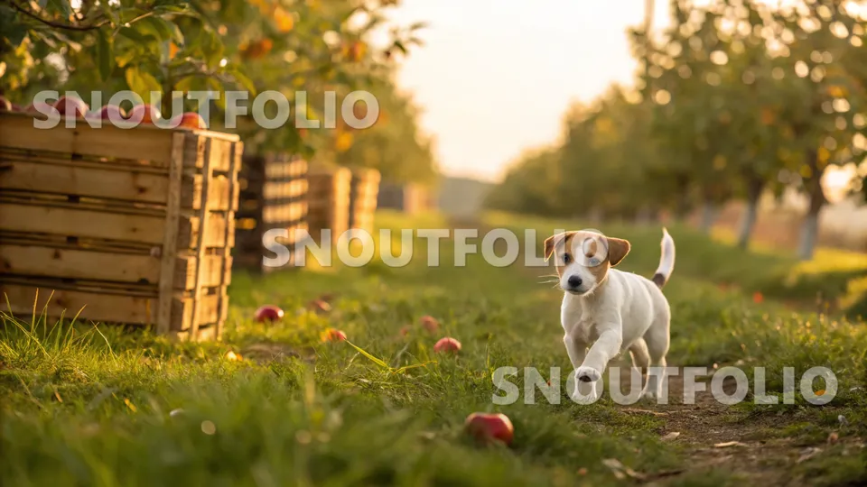 Serene Gaze of the Danish-Swedish Farmdog