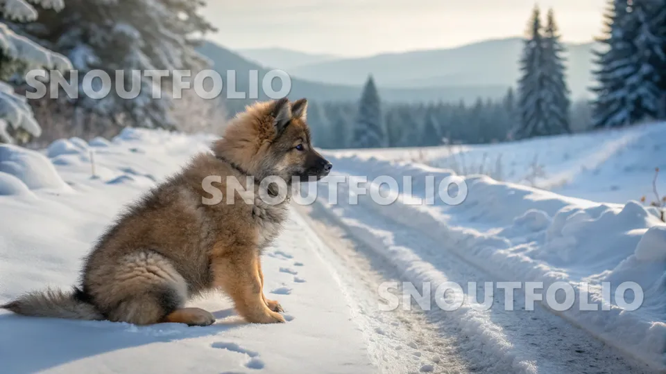 Playful Gaze of the Eurasier