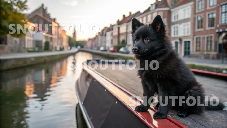 Cheerful Companion of the Schipperke