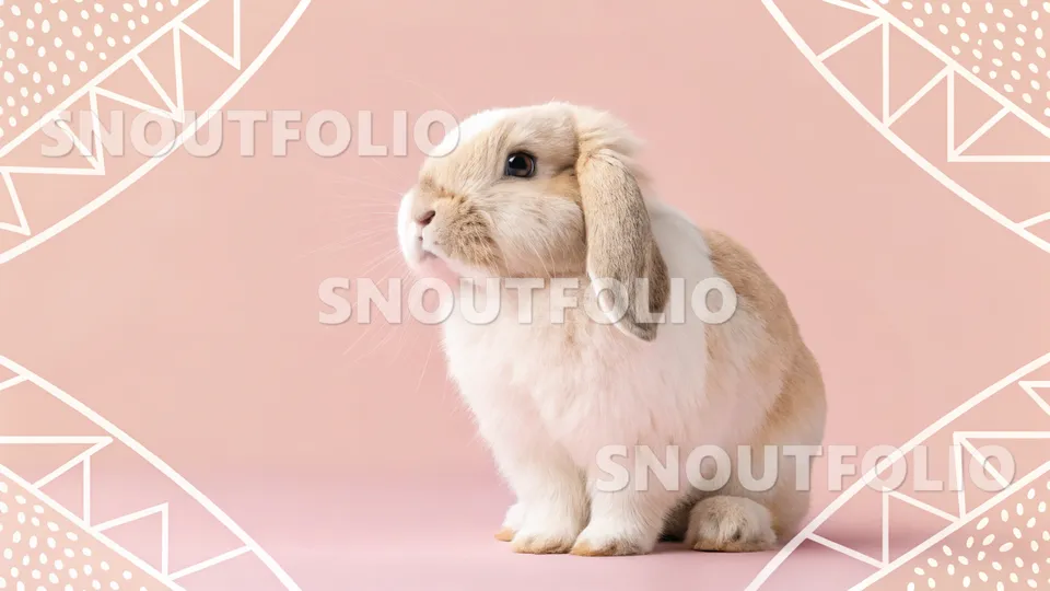 Wild Pose of the Holland Lop